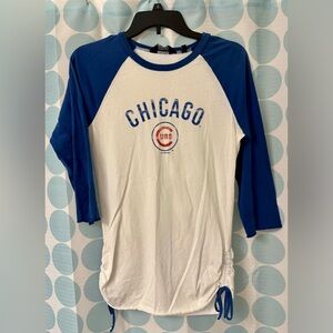 Chicago Cubs Women’s 3/4 sleeve Shirt, Size M